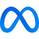 The company logo of Meta (Facebook)